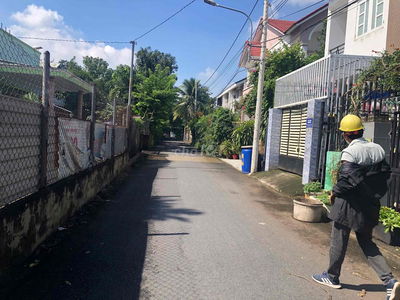 Bán lô đất 81m2 - đường nhựa 5m - gần QL13 - kế bờ bao sông Sài Gòn