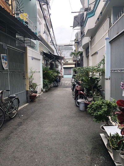 NHÀ MỚI ĐƯỜNG XE HƠI  THÔNG 3M5X12 ĐƯỜNG THỐNG NHẤT. P16. QUẬN GÒ VẤP.