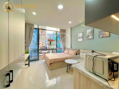 Căn hộ Studio Full nội thất Ban Công Rộng tại Đề Thám, Quận 1