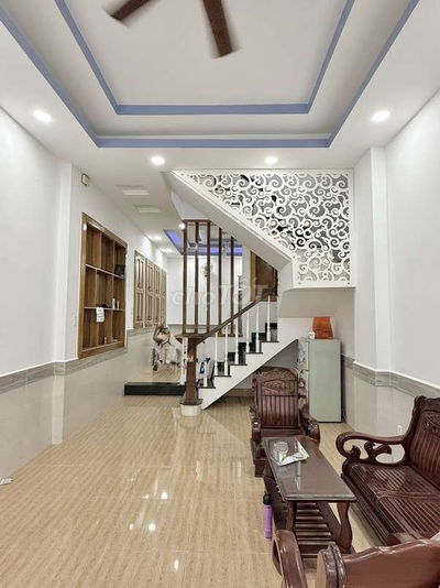 NHÀ GÒ VẤP – HẺM XE HƠI – NHÀ MỚI ĐẸP – 4 TẦNG –  GIÁ  7,2 TỶ TL