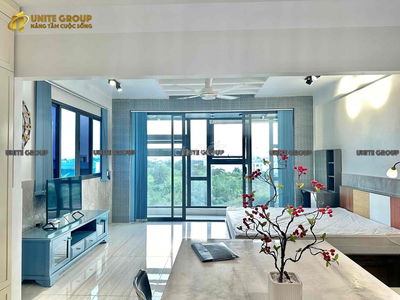 căn hộ dịch vụ full nội thất ở quận bảy có ban công rộng rãi sạch sẽ