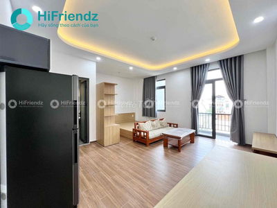 CHO THUÊ CHDV FULL NỘI THẤT BAN CÔNG 40M2 SÁT BÊN ĐH VĂN LANG