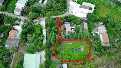 773m2 đất vườn thị trấn Tân túc, Bình Chánh