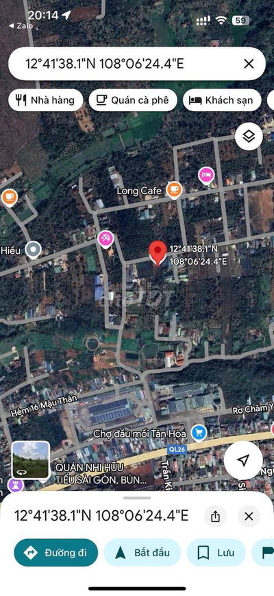 Đất mặt tiền đường B5 Phường Tân An