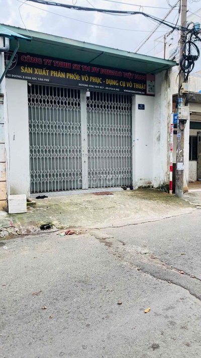 🏠 BÁN NHÀ MẶT TIỀN ĐƯỜNG B - KHU ADC, PHÚ THẠNH, TÂN PHÚ - VỊ TRÍ ĐẸP,