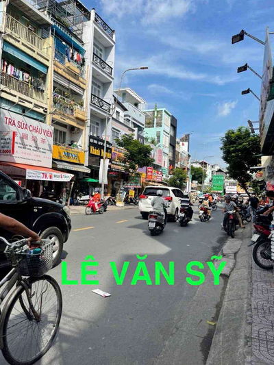 SÁT MẶT TIỀN Lê Văn Sỹ,  NGANG KHỦNG 7.3m  41m  4 T,BTCT  8.6 TỶ TL