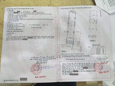 CAM KẾT 100% - KHÔNG ĐÚNG ĐỀN - BÁN NHÀ 5,1 x 25  LÊ VĂN THỌ GÒ VẤP 7Đ