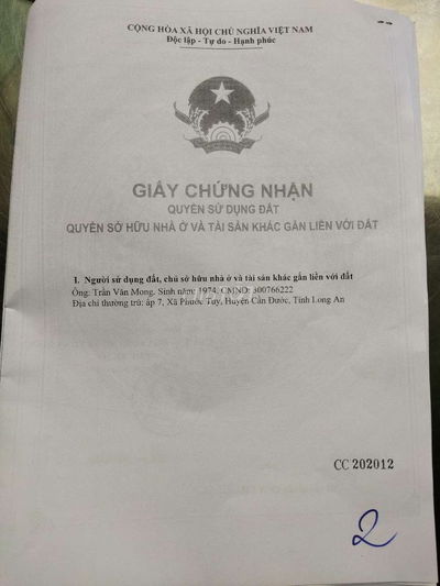 Chính chủ cần bán đất lúa
