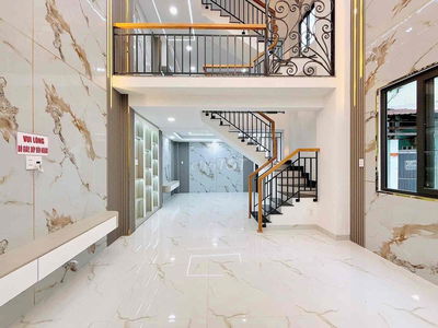 Nhà nở hậu - Ô tô vô tận nhà - ngay City land gò vấp