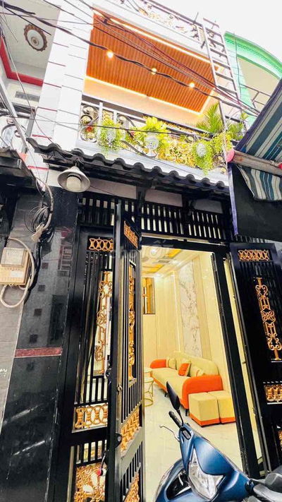 Hạ giá 100tr Nhà Đẹp Gò Vấp hẻm thông Quang Trung P10 Gò Vấp Hcm * Dt: