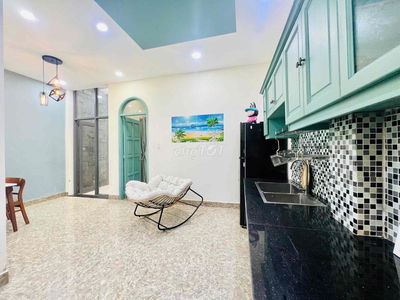 🏡Căn Hộ 1PN Tách Bếp 52m2 Sân Sau Rộng👉 Ngay Trung Tâm Quận Bình Thạnh
