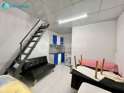 Phòng Gác Suốt 35m2 chỉ tính giá Điện Nước Gần Lotte, Chợ Tân Mỹ