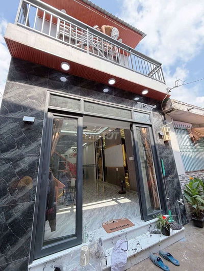 BÁN NHÀ ĐỪƠNG APĐ 25. QUẬN 12, dt 4x10, lầu giá 3,55 tỷ