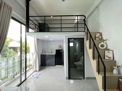 CHUNG CƯ GIÁ RẺ - MỚI XÂY FULL NỘI THẤT CÓ BAN CÔNG- SAU CỔNG VĂN LANG