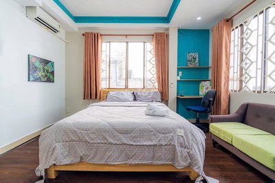 CHO THUÊ NHÀ CỐNG QUỲNH 1 PHÒNG FULL NỘI THẤT QUẬN 1