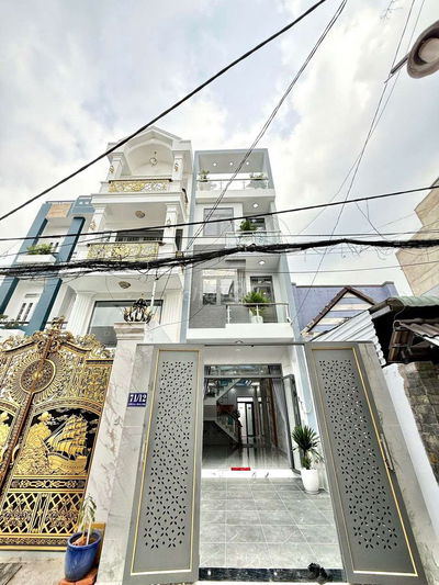 Nhà phố 4m x 19m. Đúc 3 lầu 1/ Ngắn zhem3 xe hơi Thới An 16