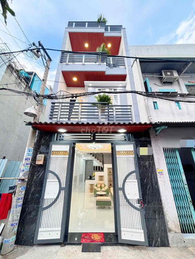 Nhà HƯƠNG LỘ 2 [4x15, 3lầu, 4pn, 3toilet] Nội thất đầy đủ