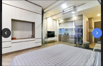 Cho thuê căn hộ 42m có vách ngăn full nội thất tại sunrise cityview