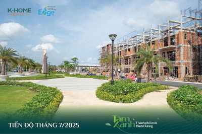 Nhà Thương mại 1 trệt 1 lửng 2 lầu Hòa Phú, Thủ Dầu Một, Bình Dương