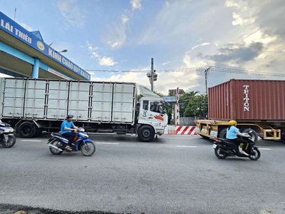 Nhà 119m ngang 5m mặt tiền gần cầu Ông Bố p. Bình Hòa Thuận An
