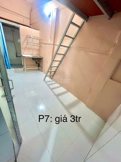 Phòng trọ 20m2 có gác, nhà vệ sinh riêng XVNT, p 25, Bình Thạnh
