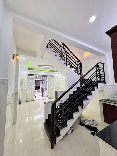 Nhà Mới Âu Dương Lân Quận 8 41m2 2 Tầng Sổ Hồng Riêng  Dọn vào ở Ngay