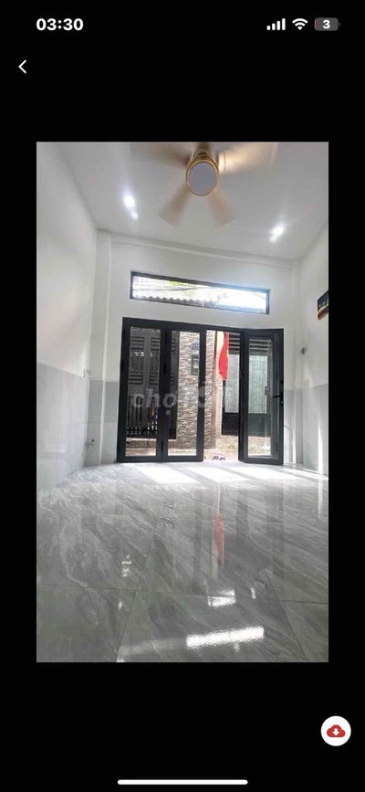 58.35 Âu Cơ P.9 Tân Bình 3 tầng mới, hẽm thoáng.