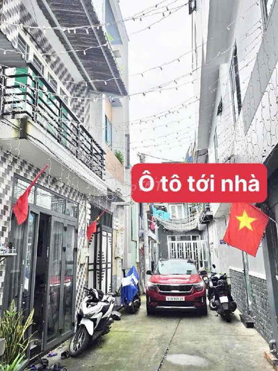 BÁN GẤP NHÀ NGAY AEON MALL TÂN PHÚ-HẺM XE HƠI TỚI NHÀ-4 TẦNG BTCT