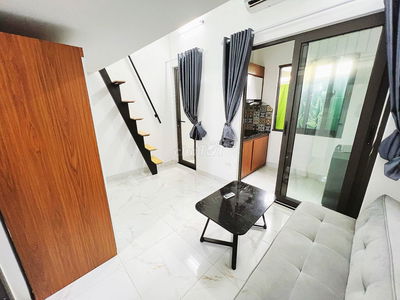 Phòng gác xép full đồ thoáng phố Miếu Đầm 25m2