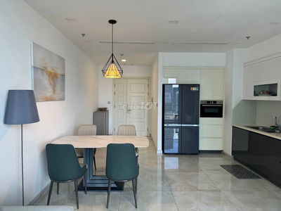 Vinhomes Bason Q1: Cho thuê căn hộ 2PN-Full NT y hình. View sông