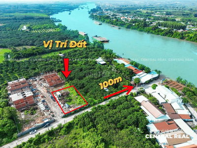 Đất mặt tiền HL6 10mx32m cách sông 100m thích hợp xây biệt thự vườn