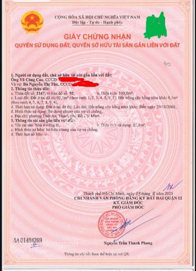 Bán đất đường nhựa xe hơi LH ngay chính chủ