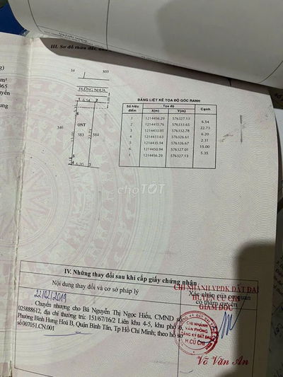 Chủ kẹt tiền bán nhanh đất xã Phước Hiệp 144m2 thổ cư. Giá 1.6 tỷ VNĐ.