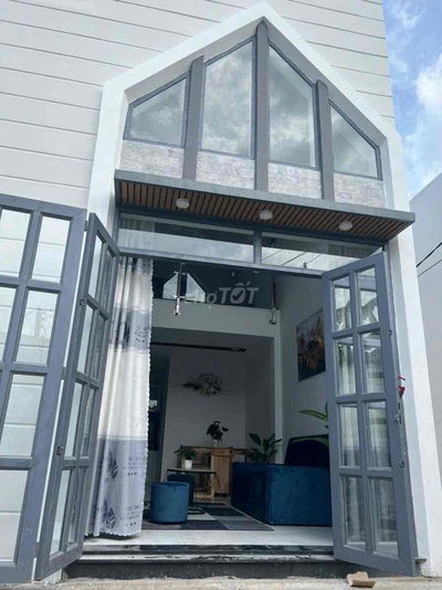 Nhà 1/ hẻm oto giá 295 triệu gần chợ Mỹ Hạnh