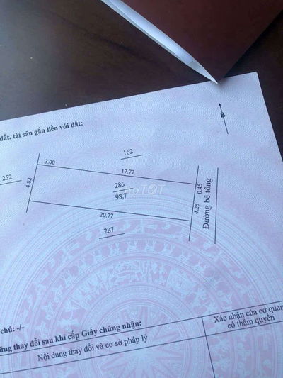 ĐẤT KIỆT Ở PHƯỜNG HOÀ THỌ TÂY