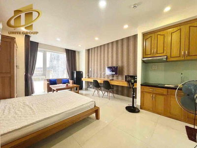 STUDIO FULL NỘI THẤT 35M2 SIÊU THOÁNG_THANG MÁY HẦM XE TRẦN ĐÌNH XU Q1