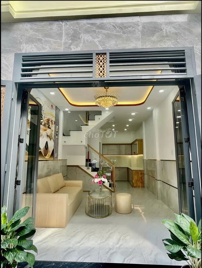 Tĩnh lộ 10 nhà mới có sân thượng hẻm thông sổ hồng mua bán tại vpcc