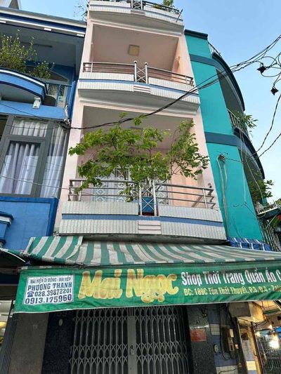 Cho thuê nhà mặt tiền 2 lầu Tôn Thất Thuyết, phường Khánh Hội, Quận 4