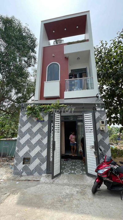 nhà 3 tầng hẻm 185 Ngô Chí Quốc P Bình Chiểu Thủ Đức TPHCM