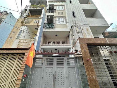 BÁN NHÀ 2 MẶT HẺM XE HƠI 5 TẦNG 68M2 CMT8 Q3. GIÁ 11.9 TỶ TL