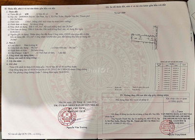Phí 2%, Bán Nhà Nhà Bè, 6,02m x 21,7m, 130m2 Huỳnh Tấn Phát, Phú Xuân.