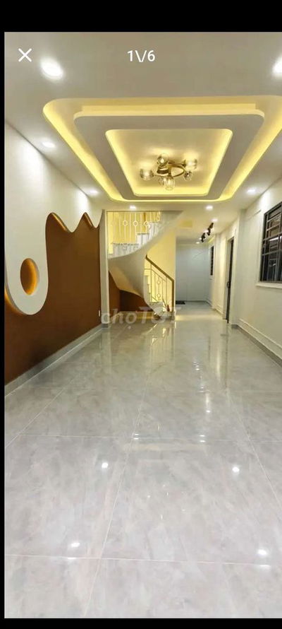Bán nhà hẽm 6 m nguyễn văn luông ! P10 Q,6
