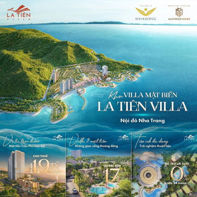LA TIÊN VILLA- Villa Nội Đô Nha Trang  Siêu phẩm biển, giới hạn dành riêng cho chủ nhân tinh hoa