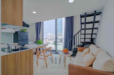 Hệ thống toà nhà mới Q7_ Duplex/Studio_ ban công_ new 100%_gần Q4
