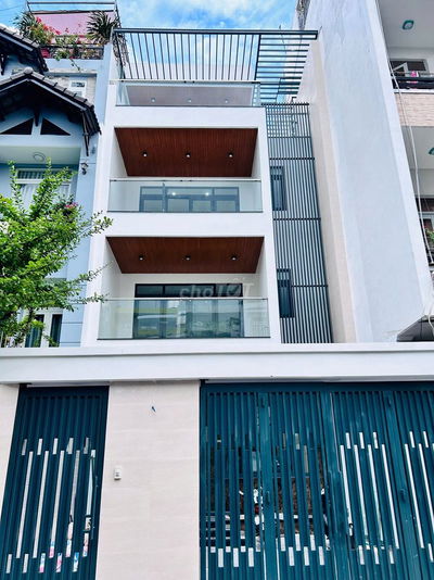 NHÀ ĐƯỜNG CHU VĂN AN  6X20M TRỆT 3 LẦU CHO THUÊ
