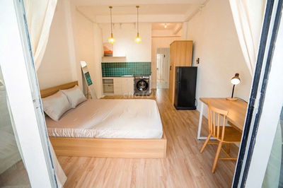 Căn Hộ Studio Máy Giặt Riêng_Balcony Lớn_Gần CV Lê Văn Tám